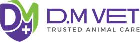 D.M Vet logo